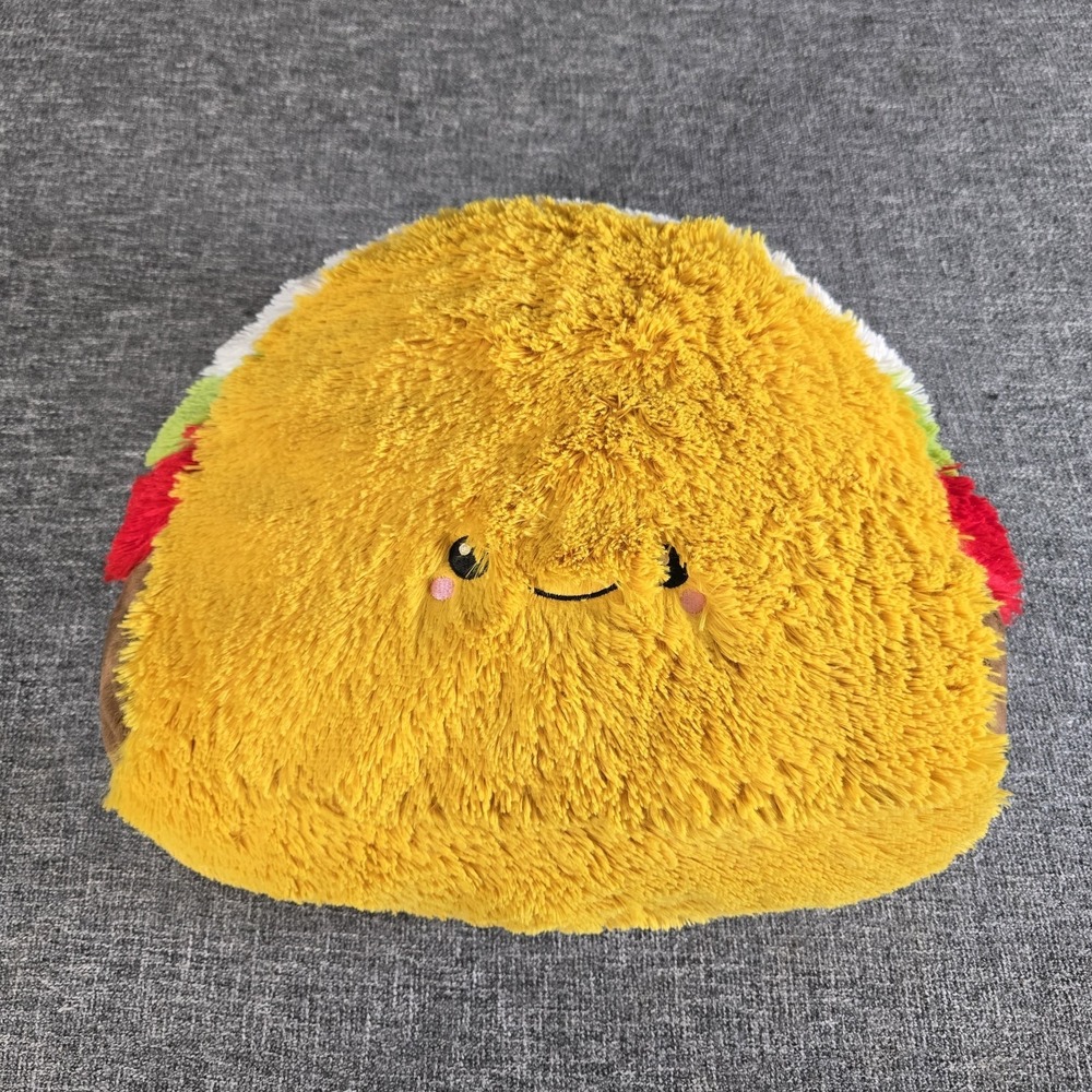 Squishable Large Taco Plush Stuffed Food Comfort Soft 15"